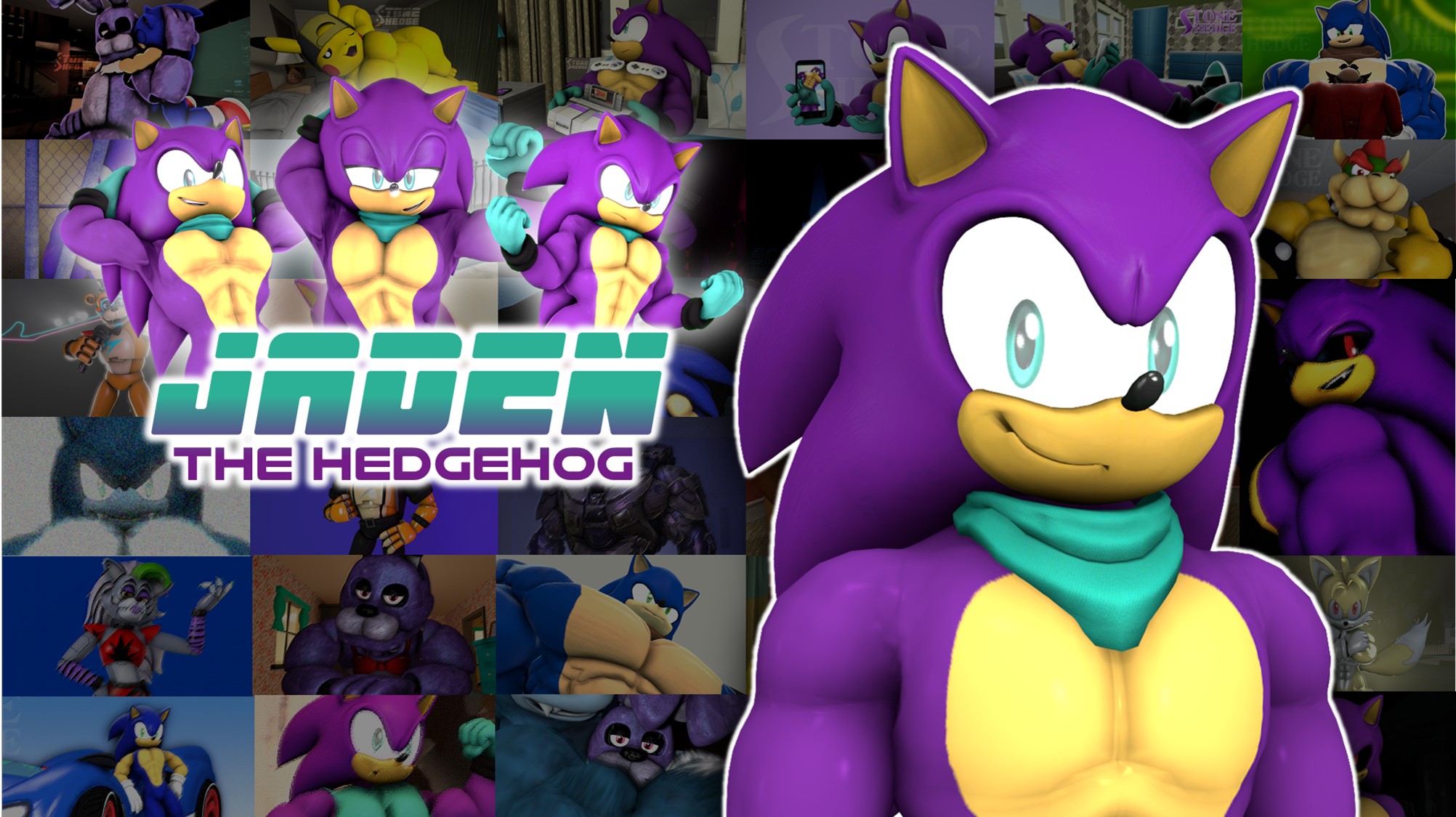 jaden the hedgehog - gallery graphic